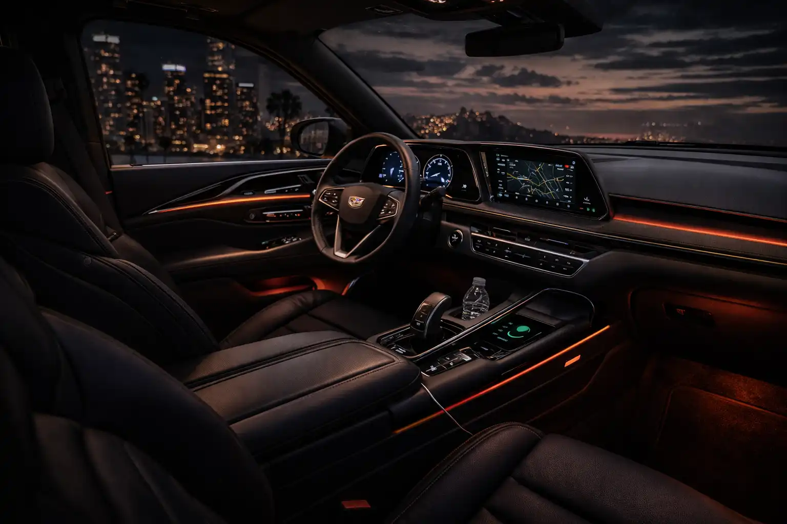 Premium luxury interior detail